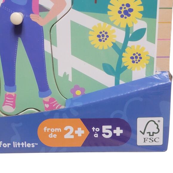 Ms Rachel Wooden Song Puzzle Melissa & Doug 2+ Educational Musical Motor Skills - Picture 4 of 7